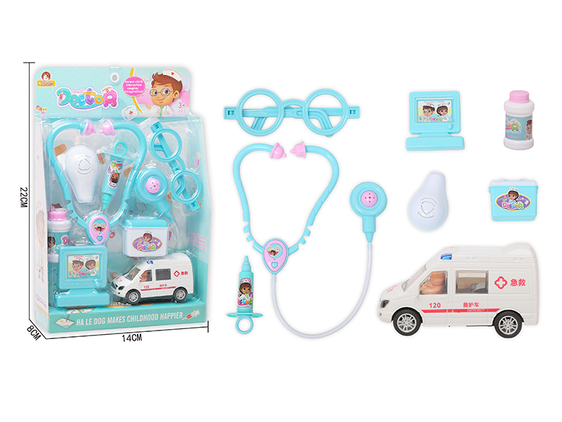 Doctor Set(With Ambulance)8PCS