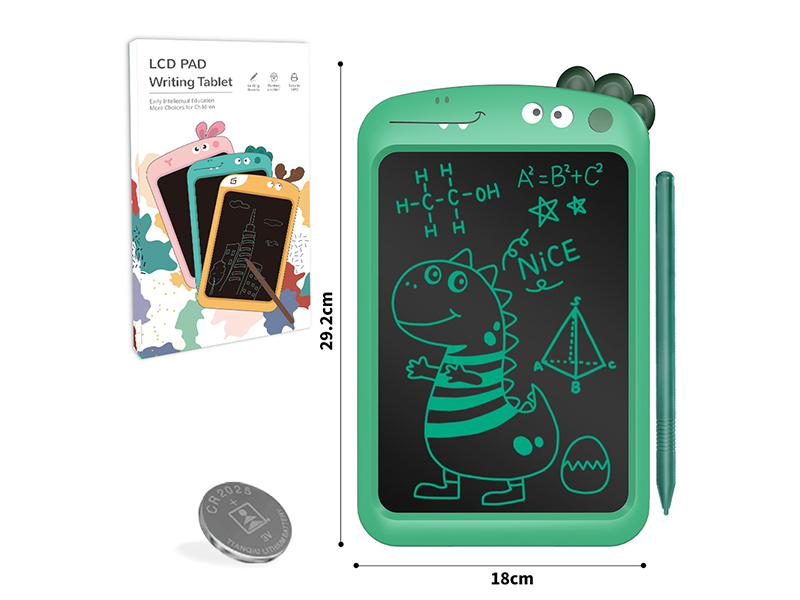 10.5 Inch Dinosaur Lcd Monochrome Drawing Board
