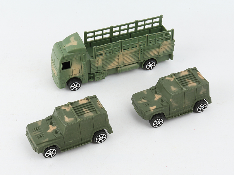 Slide Military Truck 3pcs