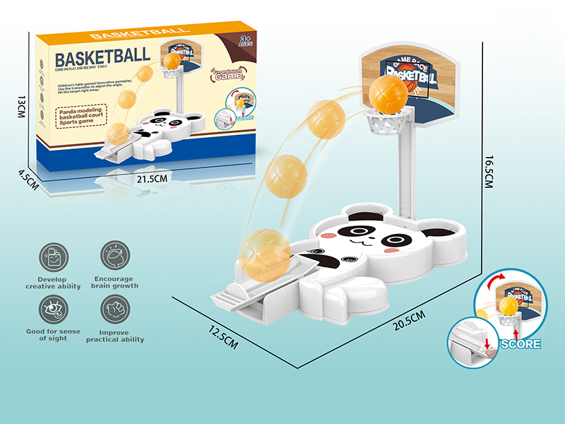 Panda Modeling Basketball Counrt Sports Game