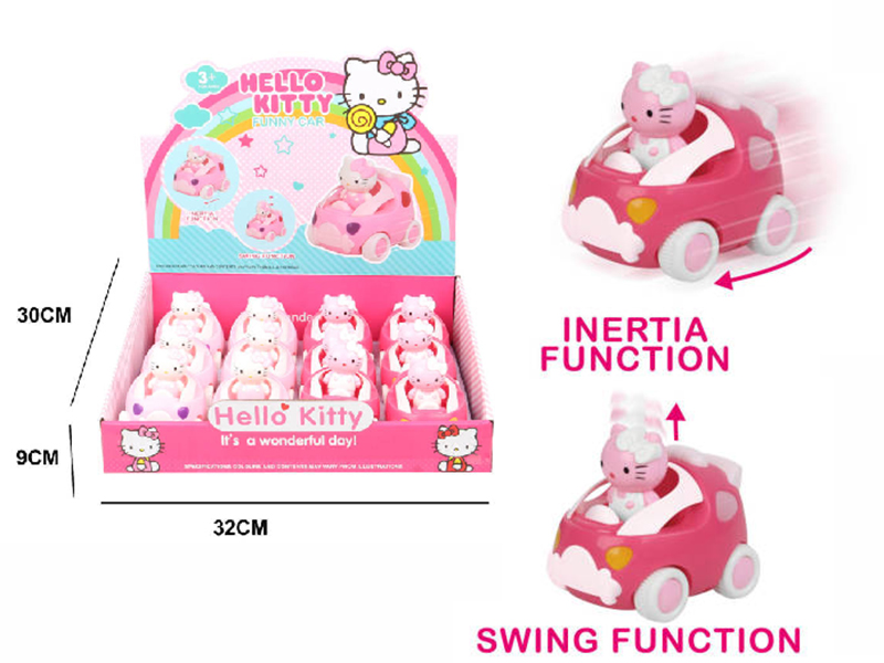 Hello Kitty Friction Car(12PCS/Box)