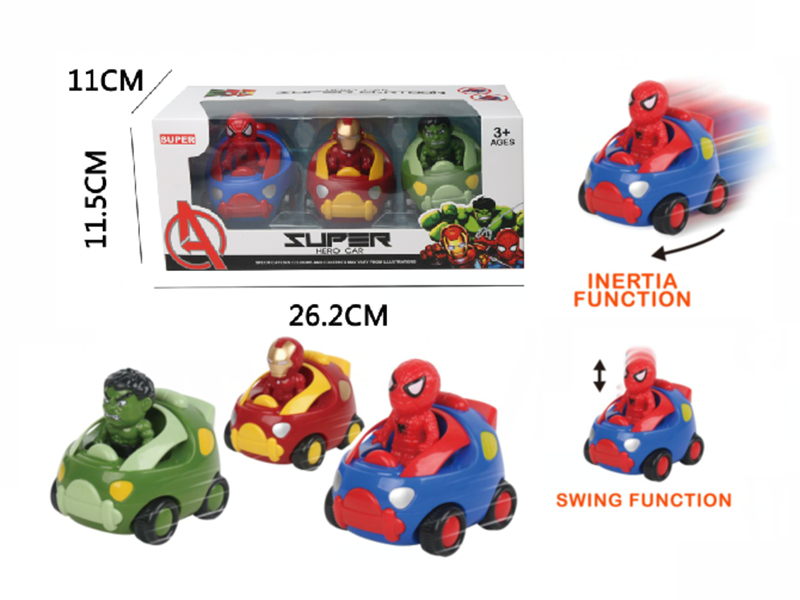 Avengers Assemble Cartoon Inertia Car
