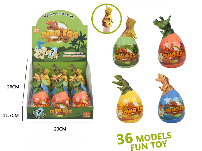 Finger Dinosaur Blind Eggs 12pcs