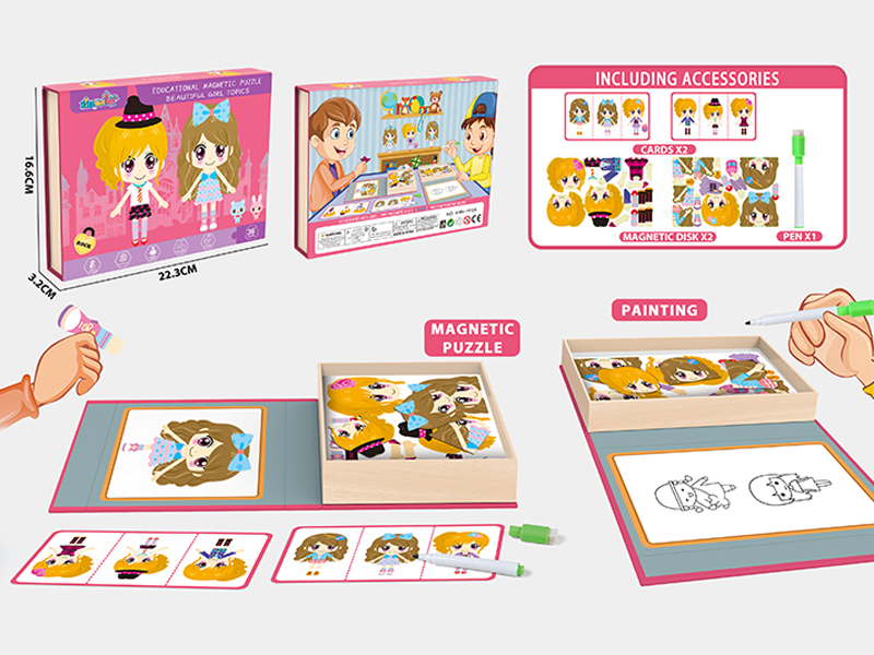 Beautiful Girl Themed Puzzle