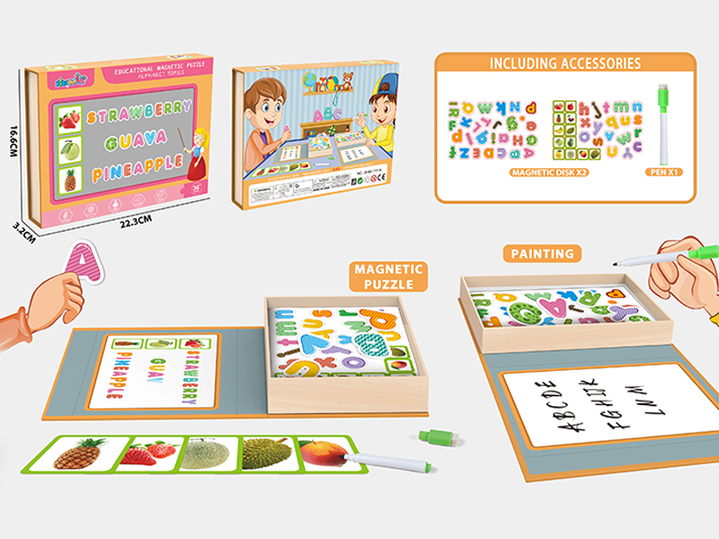 Letter Themed Puzzle Magnetic Puzzle