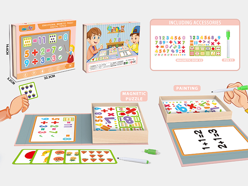 Digital Theme Puzzle Magnetic Puzzle