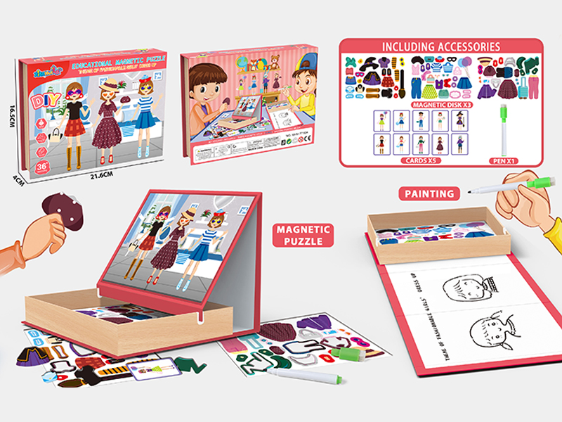 Fashionable Girl Puzzle