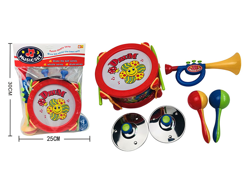 Cartoon Musical Instrument Set
