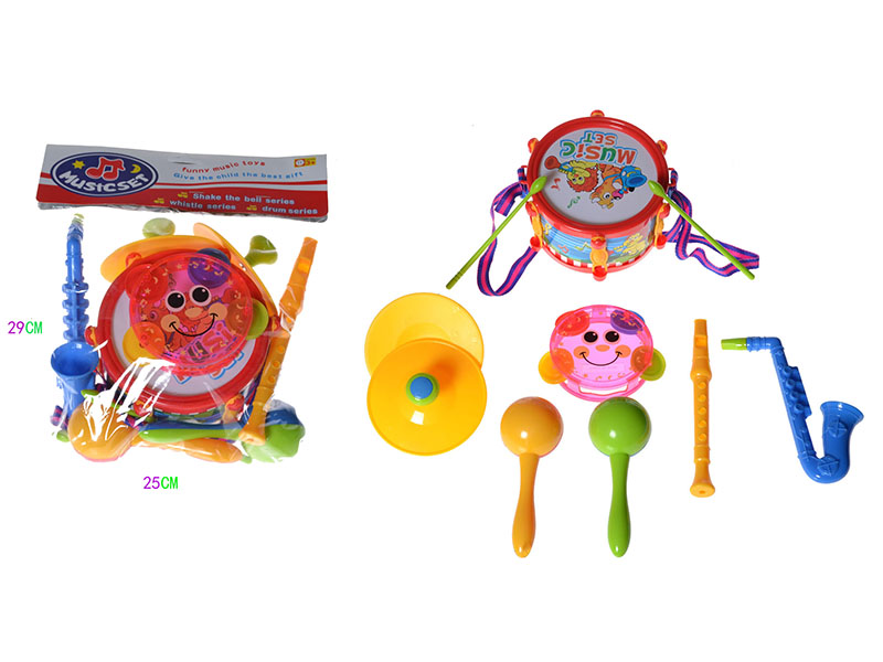 Cartoon Musical Instrument Set