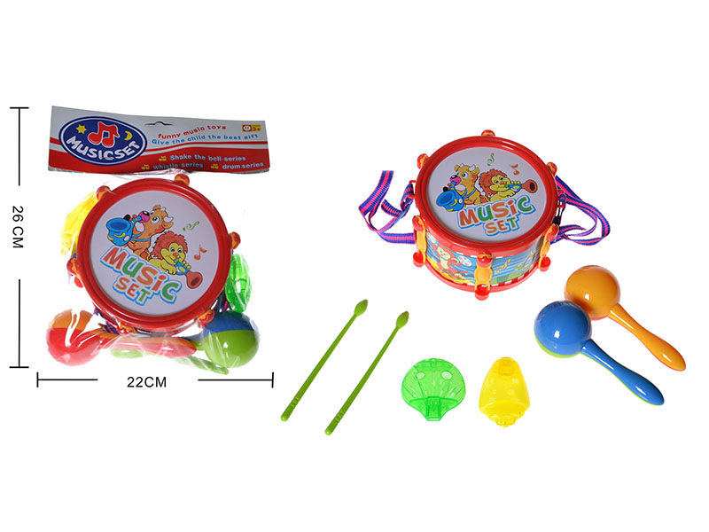 Cartoon Musical Instrument Set