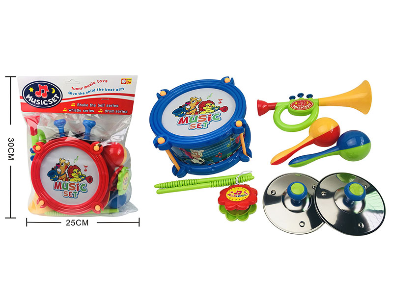 Cartoon Musical Instrument Set