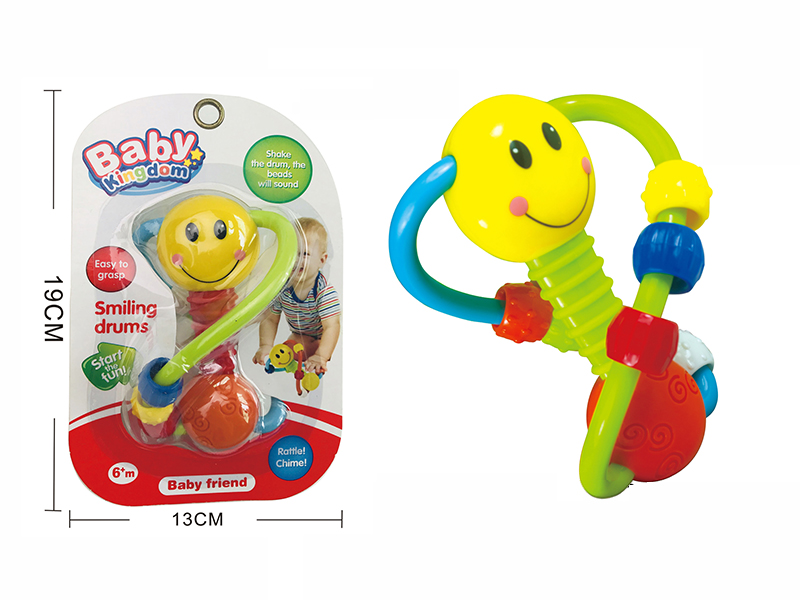 Smile Face Baby Rattle