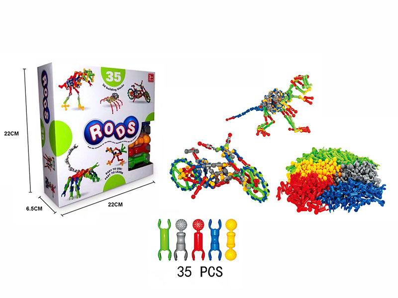 Skeleton Stick Building Blocks