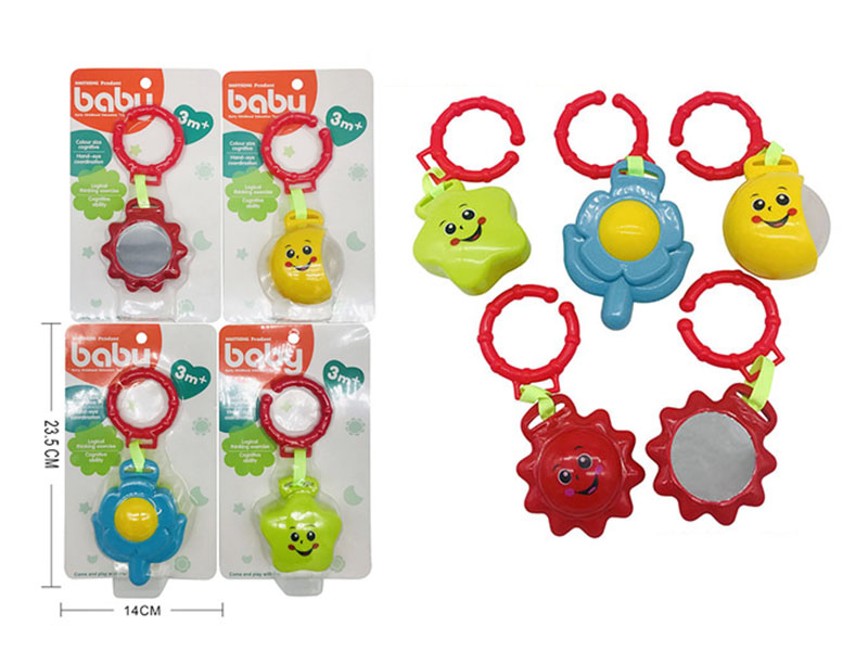 Stars,Moon,Sun,Flowers Baby Crib Trolley Hanging Toy