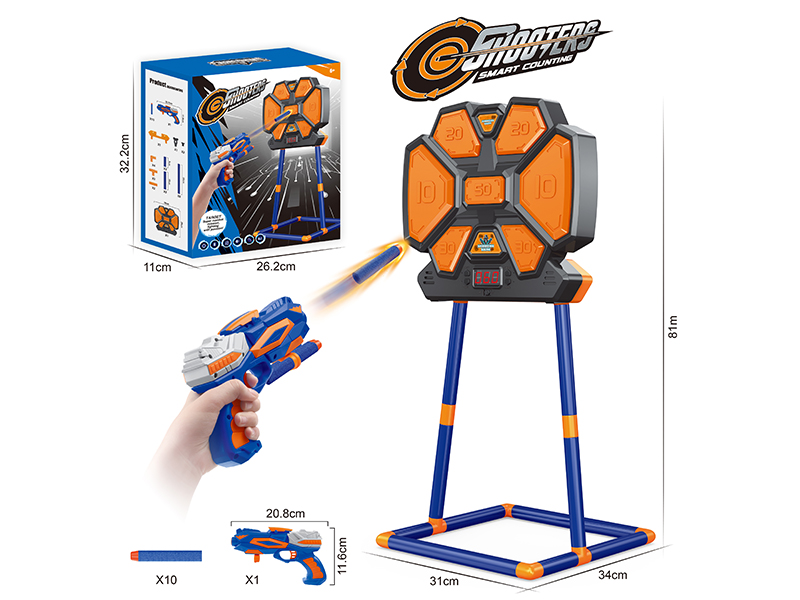 Square Induction Scoring Target With Bracket