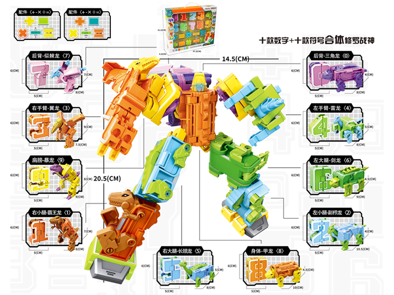 Small Digital Body Deformation Suit（0-9）