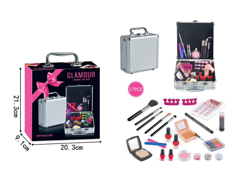 27PCS Iron Box Make Up