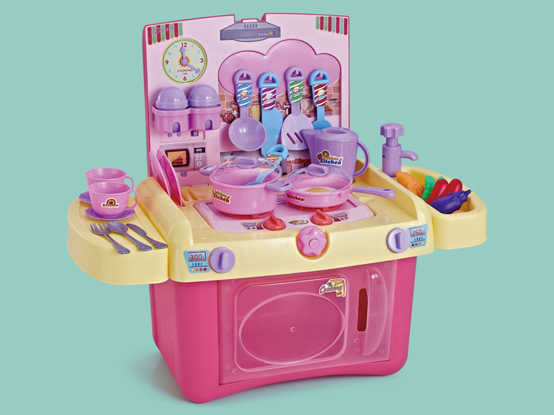 35Pcs Kitchen Table (Pink)