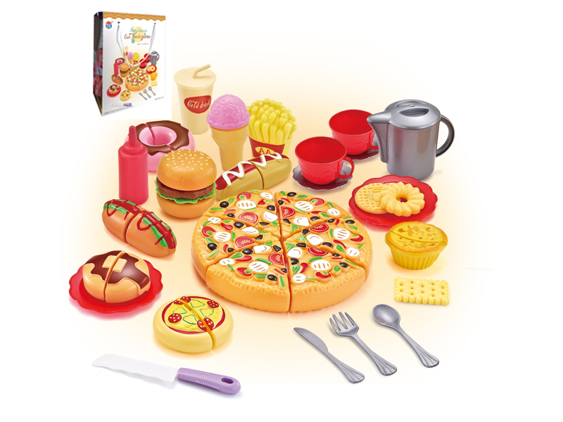 31Pcs Cuttable Imitation Pizza Baking Set