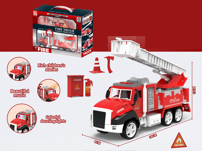 Stories With Lights And Music Fire Engines