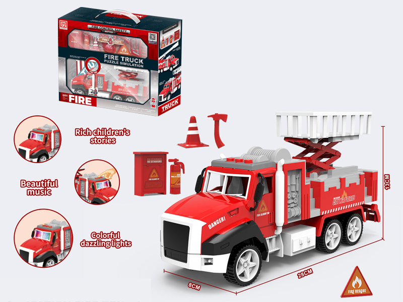 Stories With Lights And Music Fire Engines