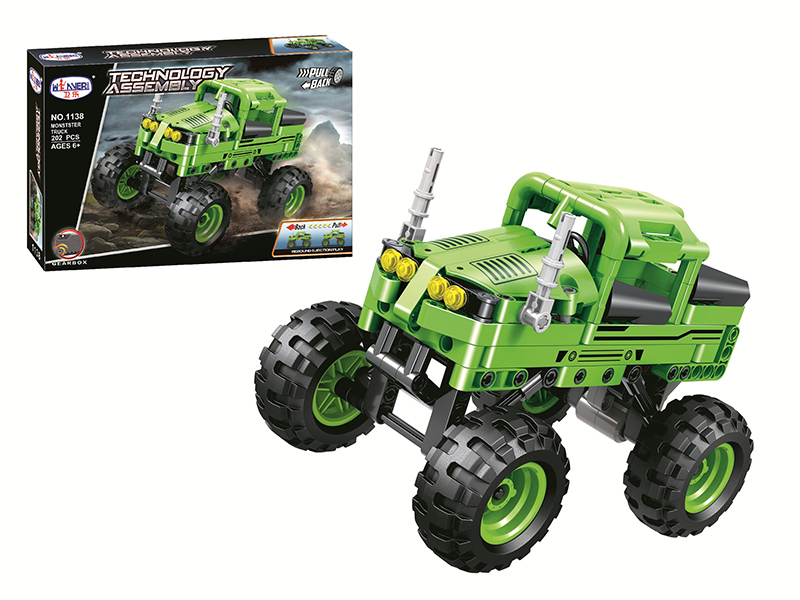 Monster Truck Building Blocks 202pcs