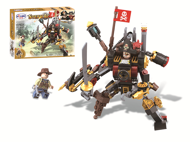 Steam Death Warrior Building Blocks 198pcs