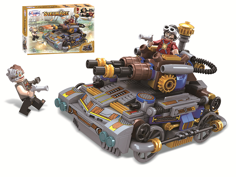 Steam Tank Building Blocks 314pcs
