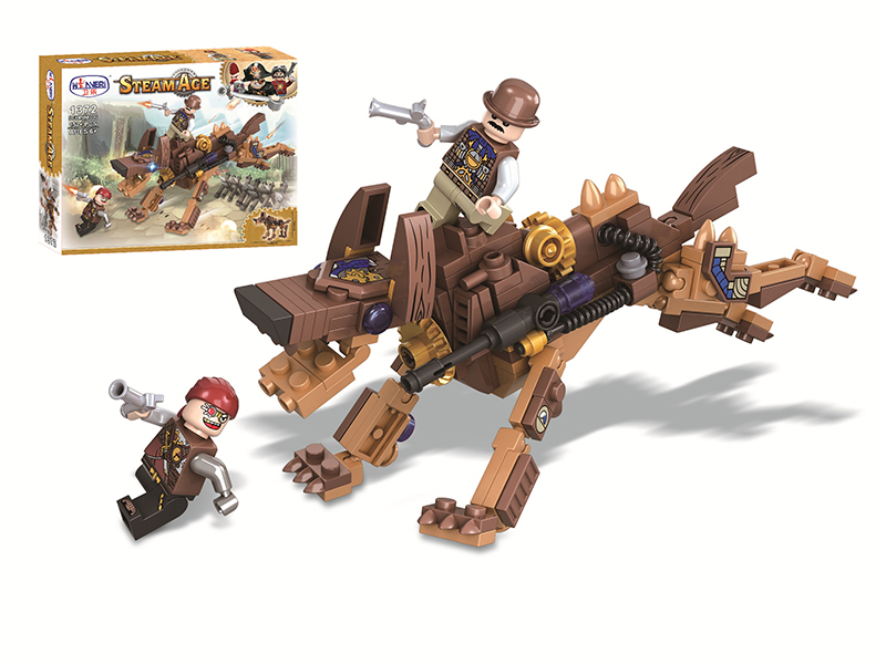 Steam Punk Dog Building Blocks 152pcs