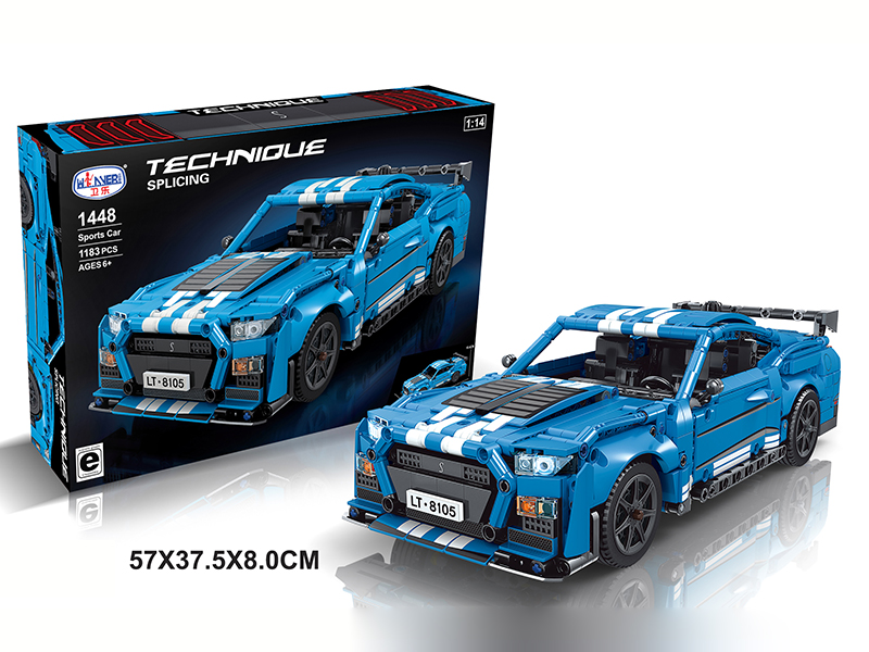 Static Sports Car Building Blocks 1183pcs