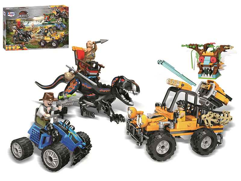 Dragon Catcher Jeep Building Blocks 440pcs