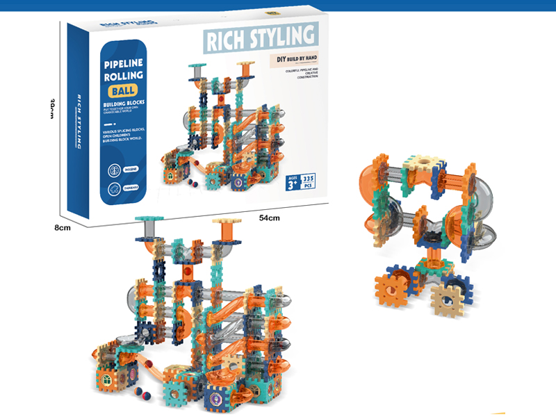 335PCS Ball Track Block