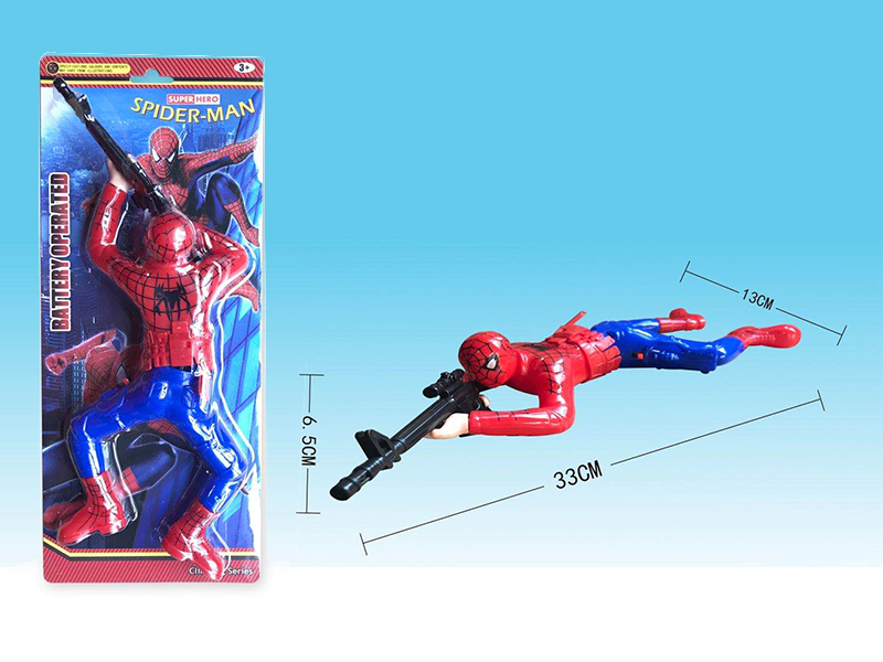 B/O Crawling Spider Man