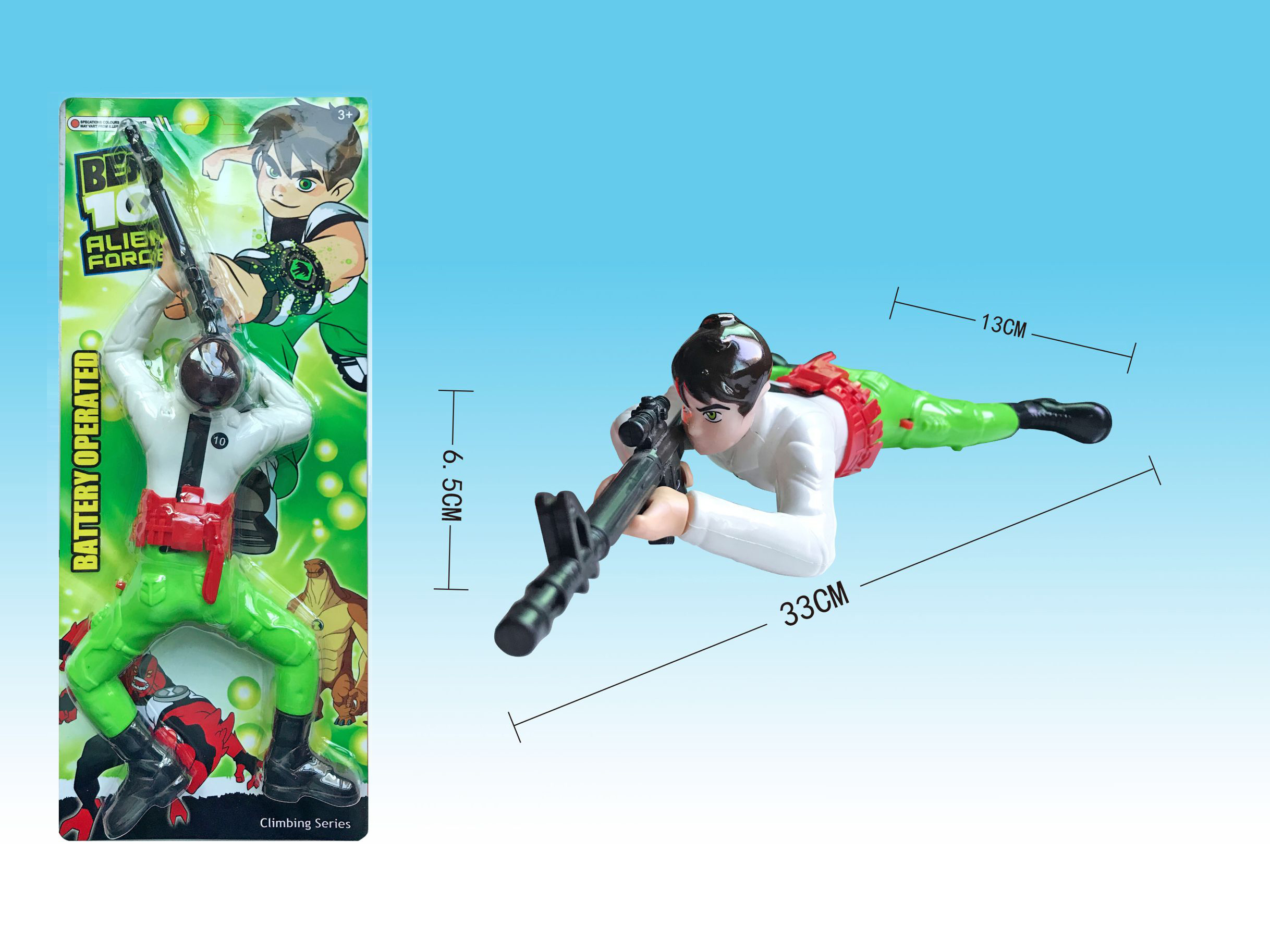 B/O Crawling BEN10(With Light,Sound)