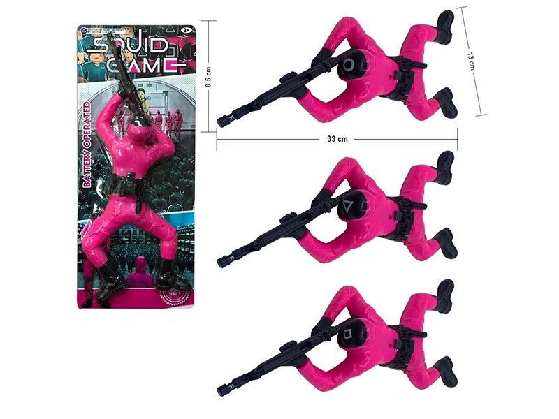 B/O Squid Game Crawling Soldier(With Light,Sound)