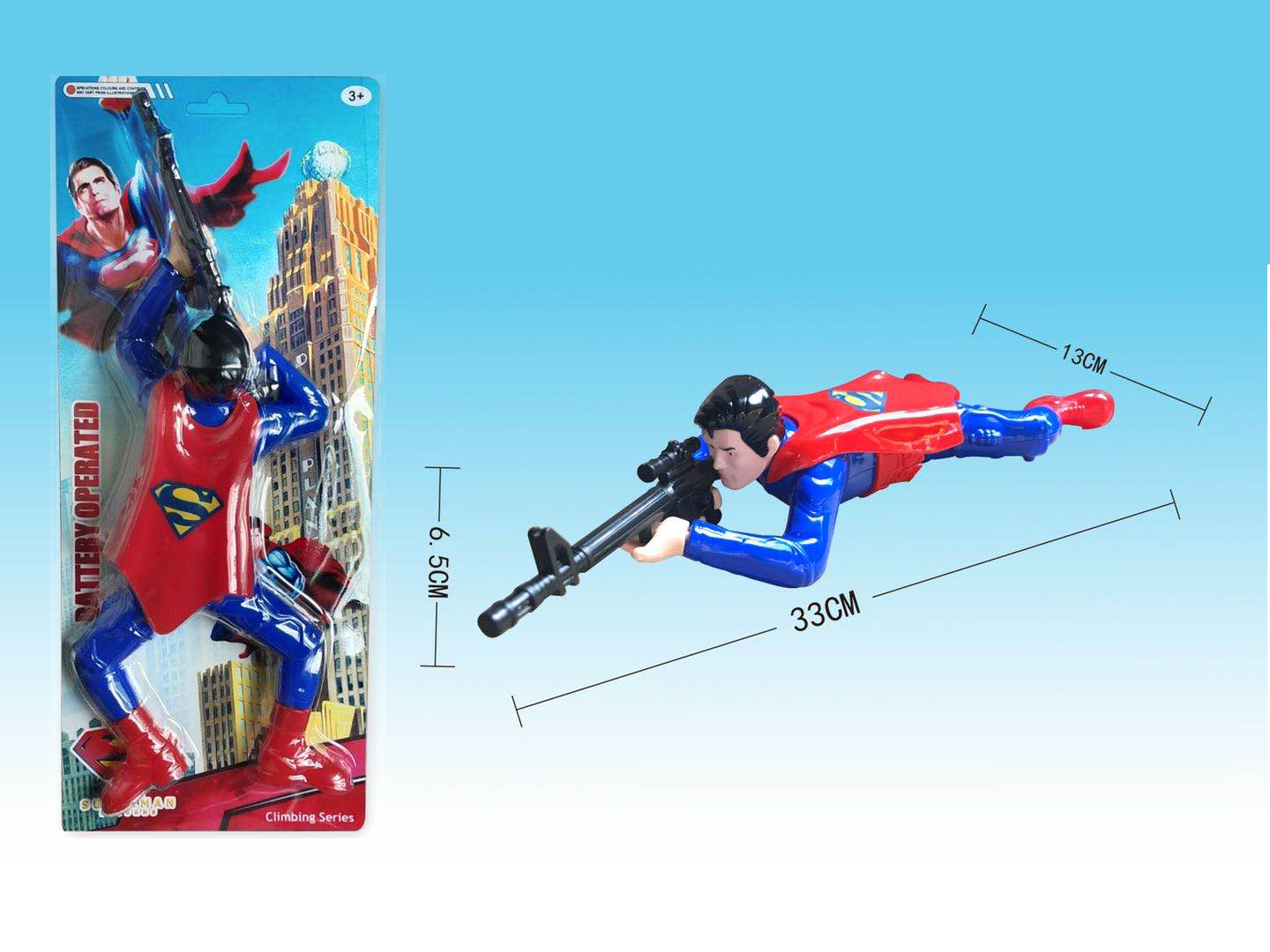 B/O Crawling Superman