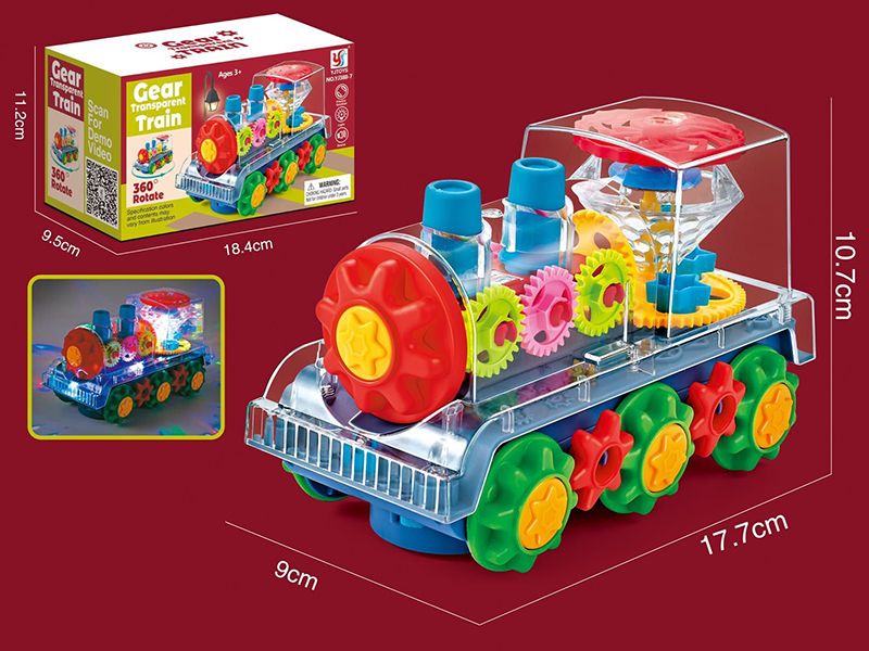 B/O Go And Bump Transparent Gear Train