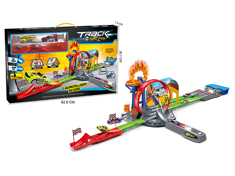 Crazy Ejection Platform Track Scene Suit