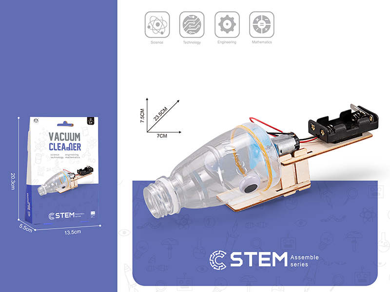 DIY Wooden Assemble - Vacuum Cleaner