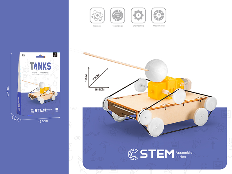 DIY Wooden Assemble - Tanks