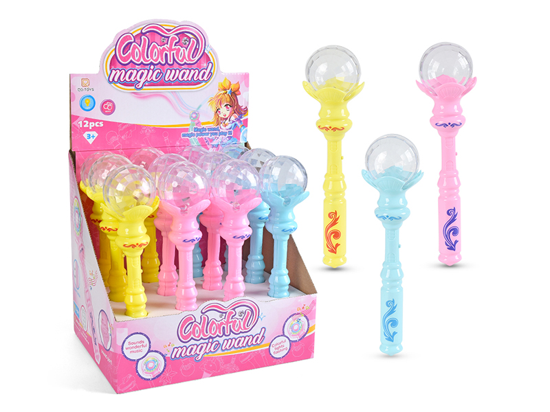 Flash Magic Stick With Light And Music 12pcs