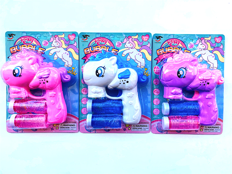 B/O Full Automatic Pony Pauli Bubble Gun