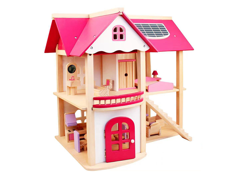 Pink Villa Wooden Toys