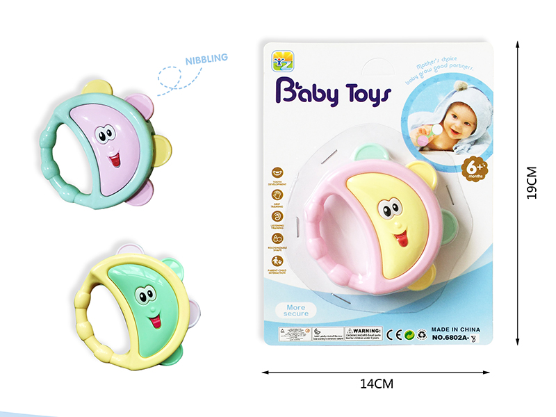 Timbrel Baby Rattle
