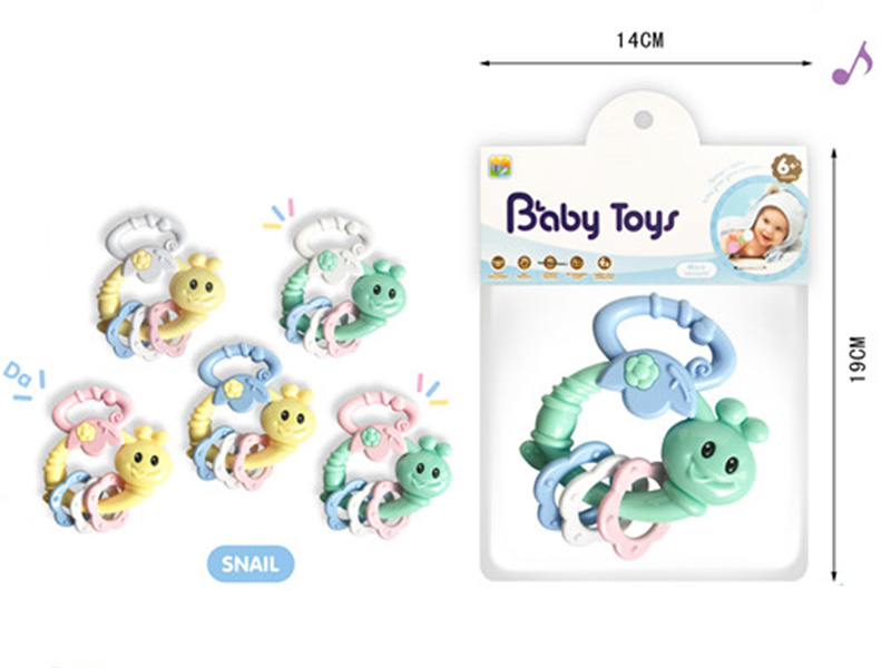 Snail Baby Rattle