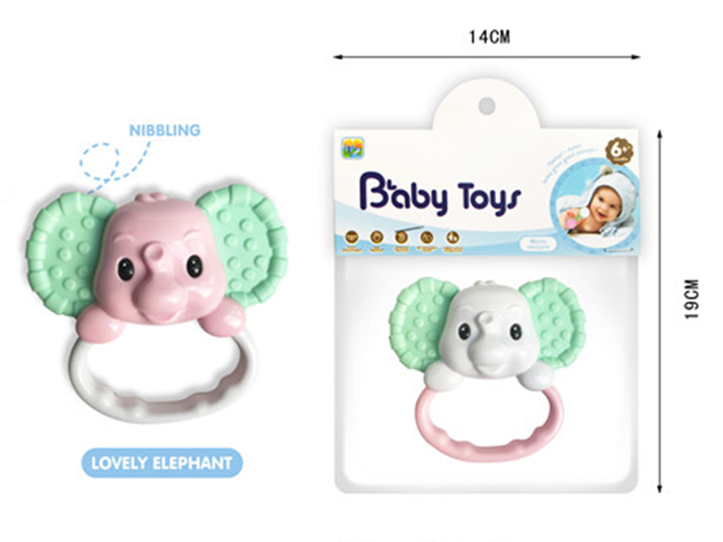 Elephant Baby Rattle