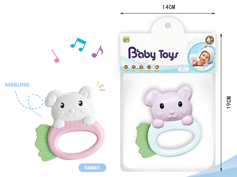 Rabbit Baby Rattle