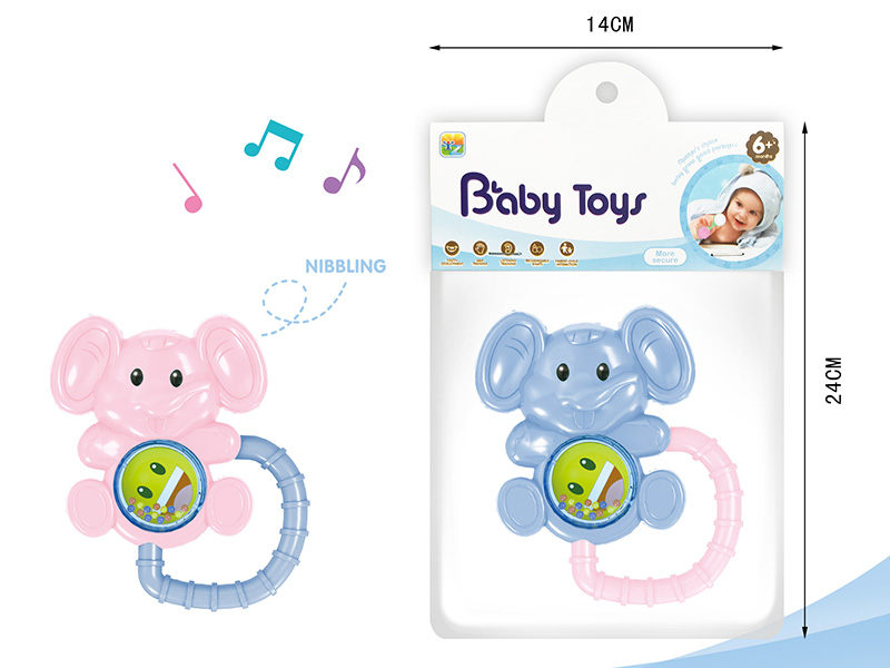 Elephant Baby Rattle