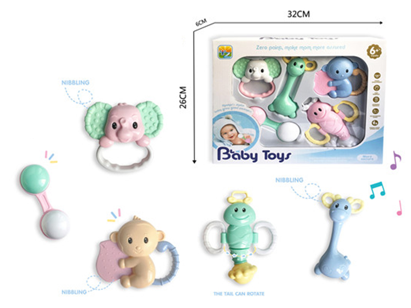 Baby Rattles 5PCS