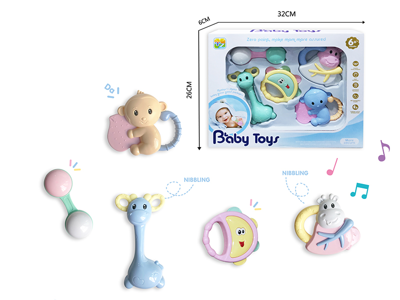 Baby Rattles 5PCS